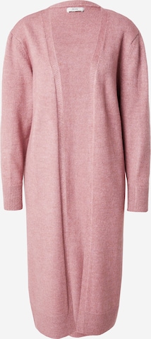 JDY Knit Cardigan 'LIBBY' in Pink: front