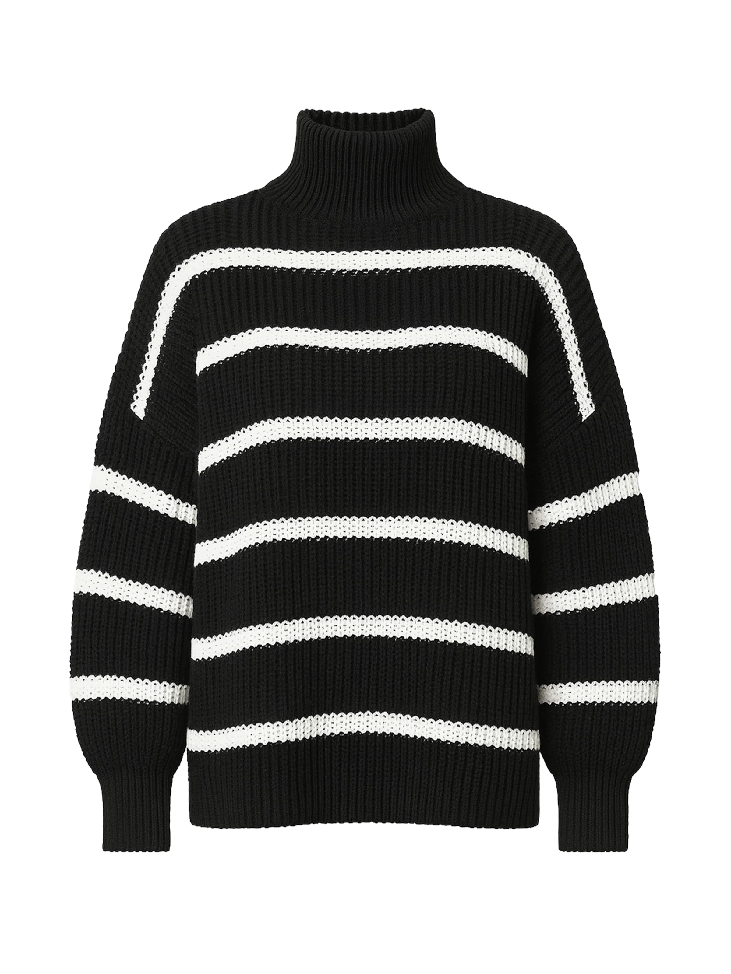 Pullover di Elara in nero: frontale