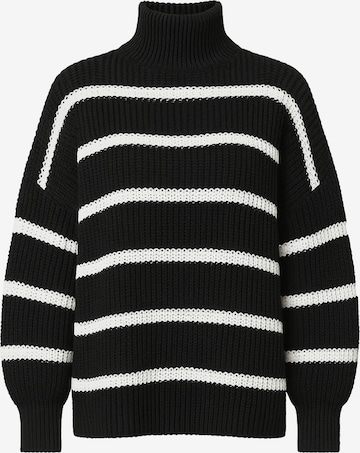 Pullover di Elara in nero: frontale