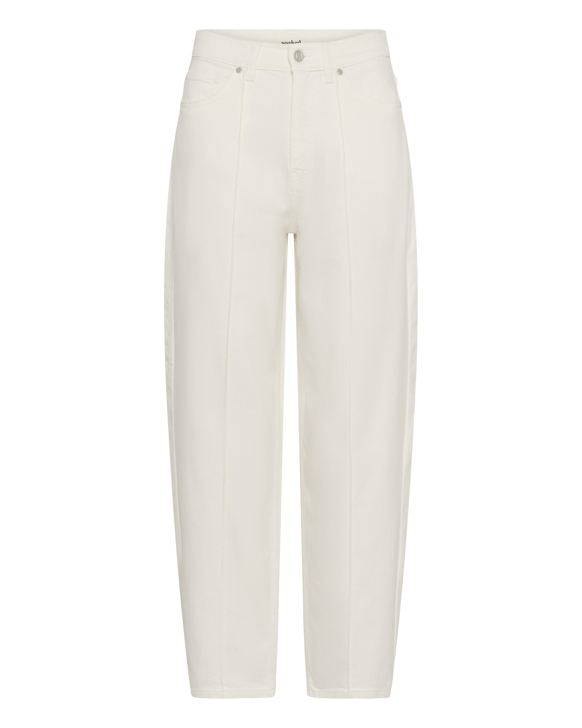 SOAKED IN LUXURY Loosefit Jeans 'SLRina' i beige: forside