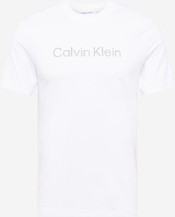 Tricou de la Calvin Klein pe alb: față