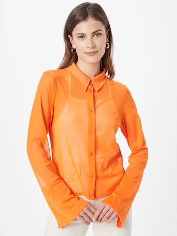 NA-KD Bluse in Orange: predná strana