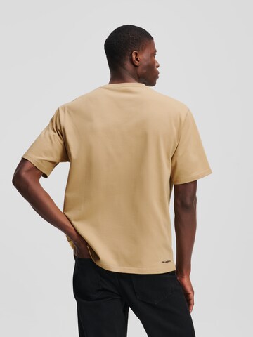 T-Shirt Karl Lagerfeld en beige