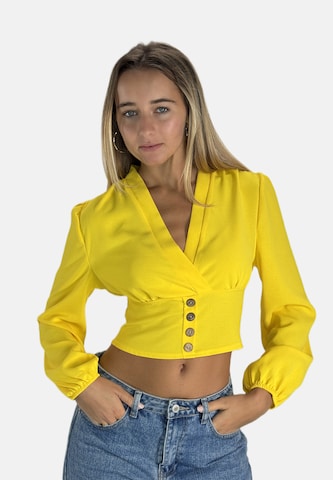 Elara Bluse i gul