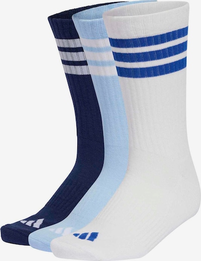 ADIDAS PERFORMANCE Urheilusukat 'ESS' värissä sininen / laivastonsininen / vaaleansininen / valkoinen, Tuotenäkymä