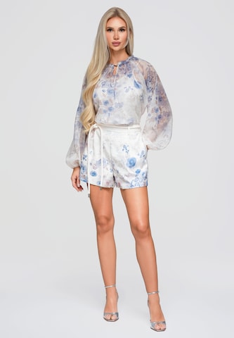 Ombre Regular Trousers in Blue