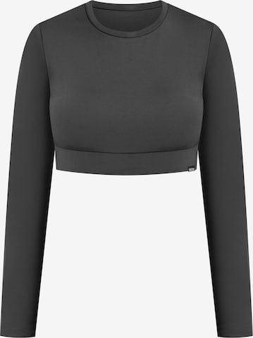 T-shirt ' Tisha ' Smilodox en gris : devant