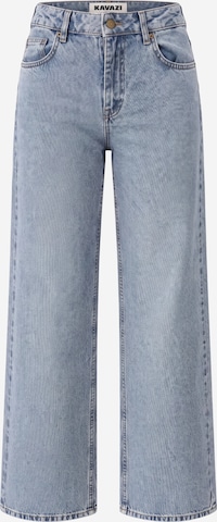 Wide Leg Jean KAVAZI en bleu : devant