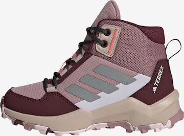 ADIDAS TERREX - Botas 'Ax4r' em roxo: frente