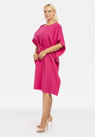 Karko Oversized Dress in Pink