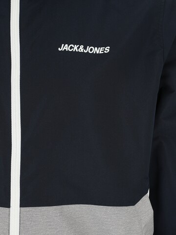 Jack & Jones Plus Jacke 'Rush' in Blau