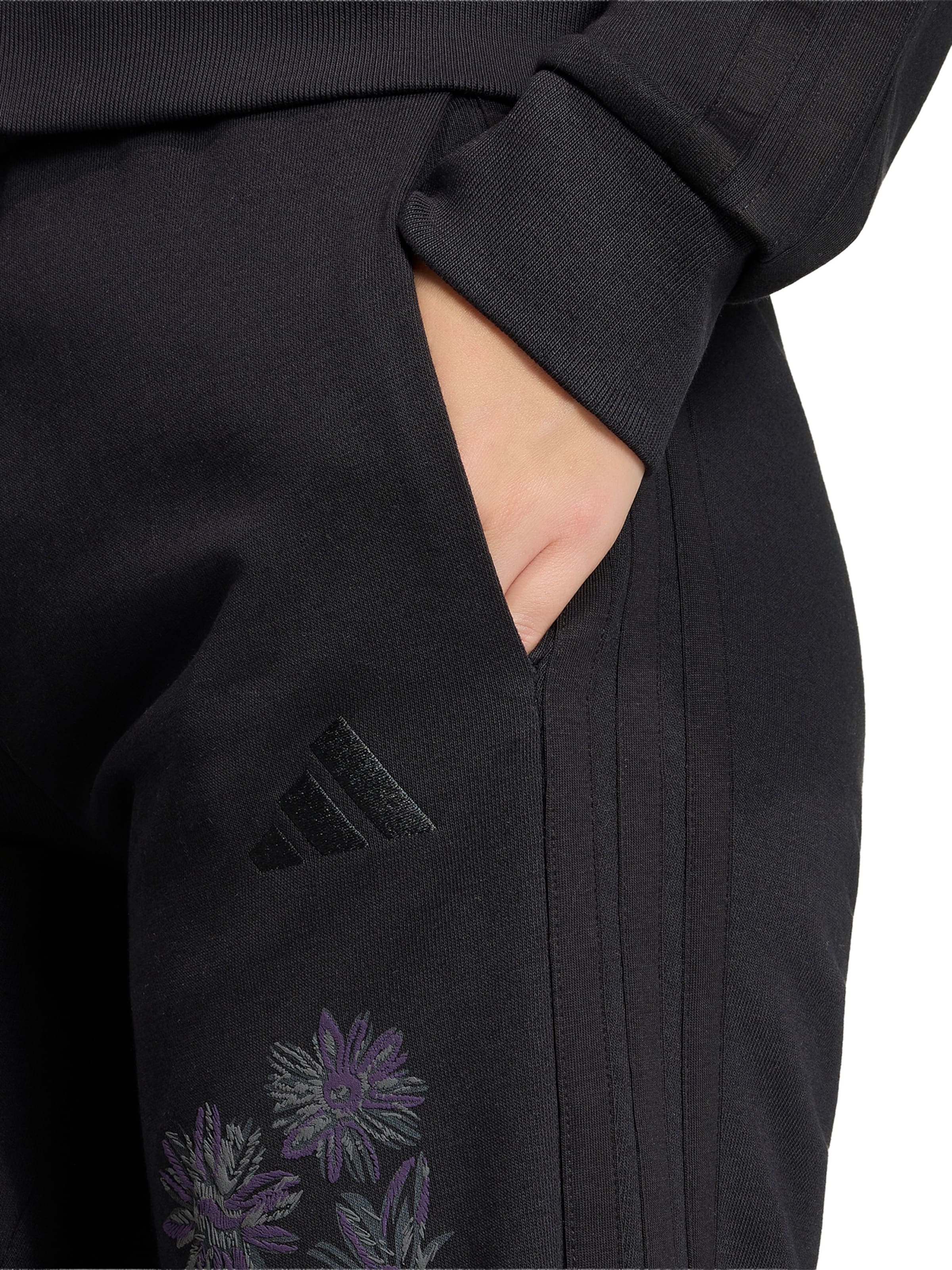 ADIDAS SPORTSWEAR Regular Sportbyxa i svart