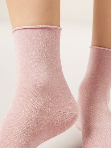 CALZEDONIA Socken in Pink