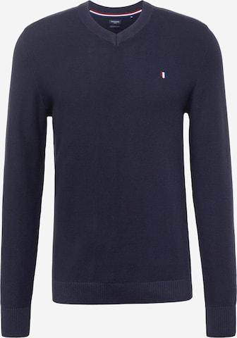 Pull-over 'BLUROY' JACK & JONES en bleu : devant