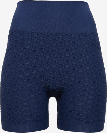 Leif Nelson Slimfit Leggings in Blauw: voorkant