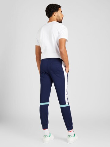 Sergio Tacchini - Tapered Calças de desporto 'Baseline Staff' em azul