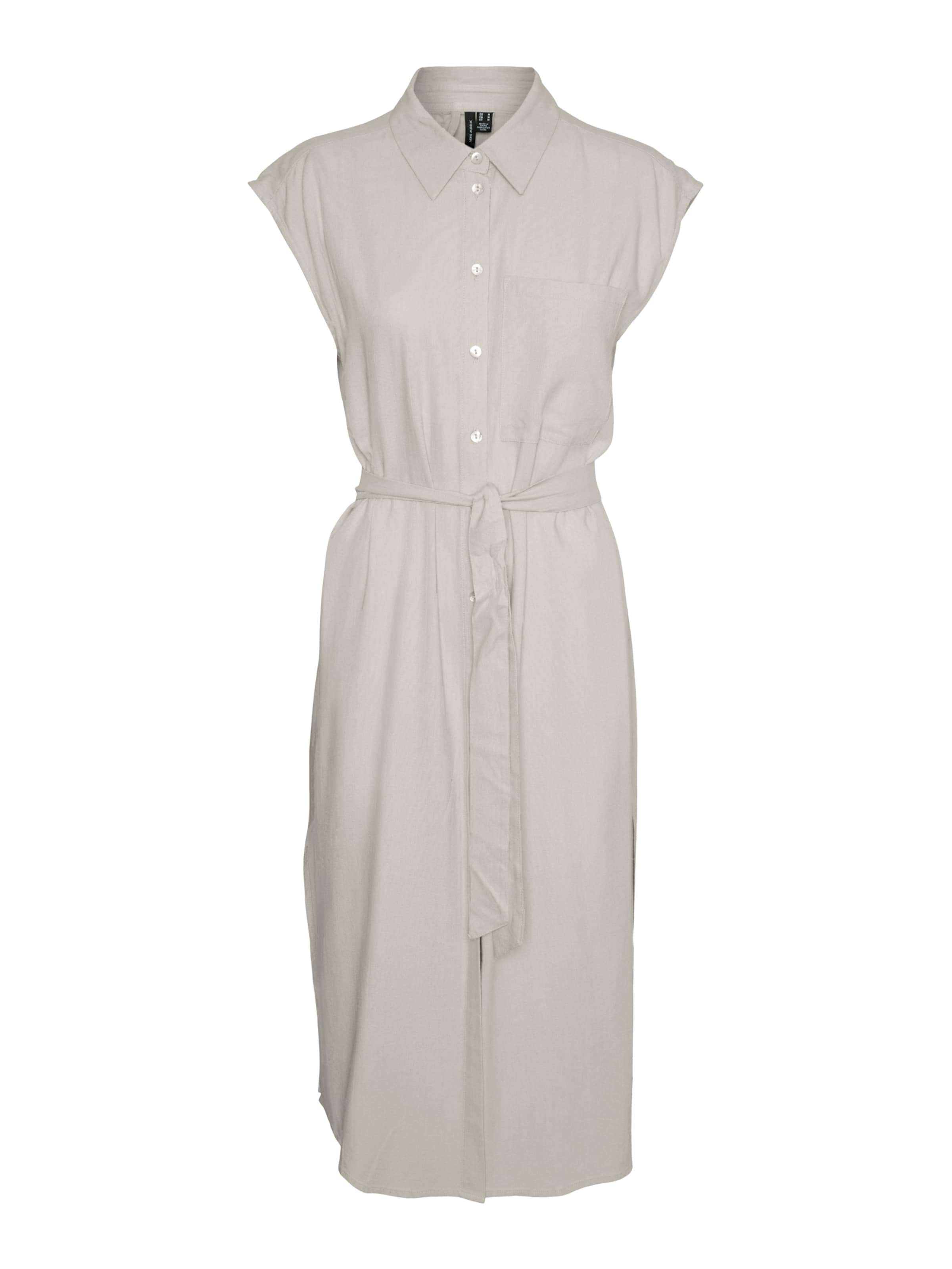 VERO MODA Shirt Dress 'VMMYMILO' in Grey: front