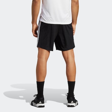 ADIDAS PERFORMANCEregular Sportske hlače 'Train Essentials Piqué 3-Stripes' - crna boja