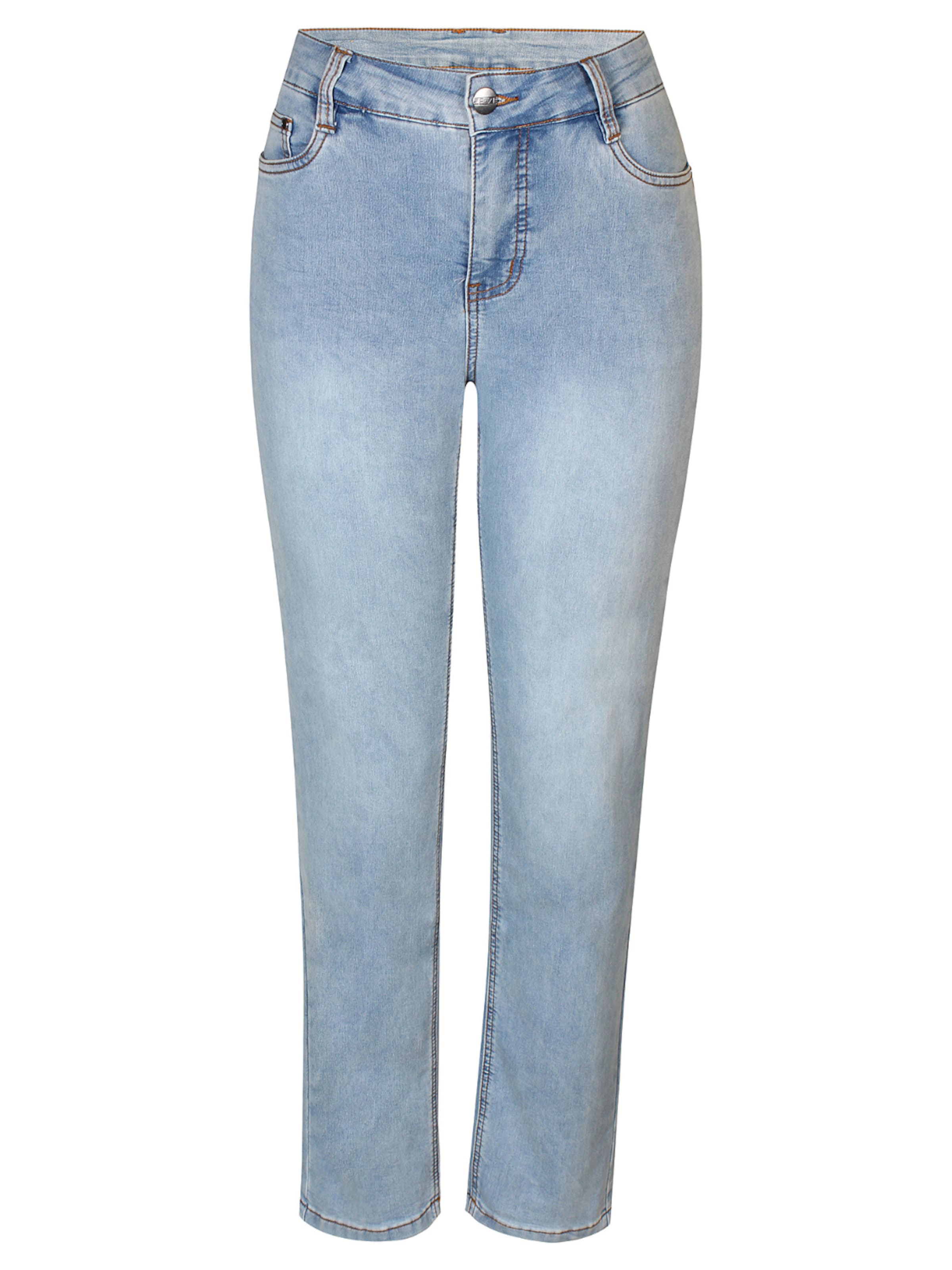 ze-ze Regular Jeans 'Shape 2 997' in Blauw: voorkant