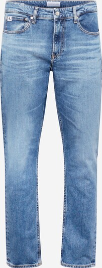 Calvin Klein Jeans Jean 'SLIM TAPER' en bleu denim, Vue avec produit