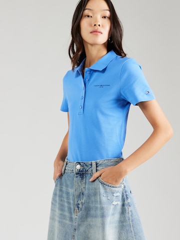 TOMMY HILFIGER Poloshirt in Blau: predná strana