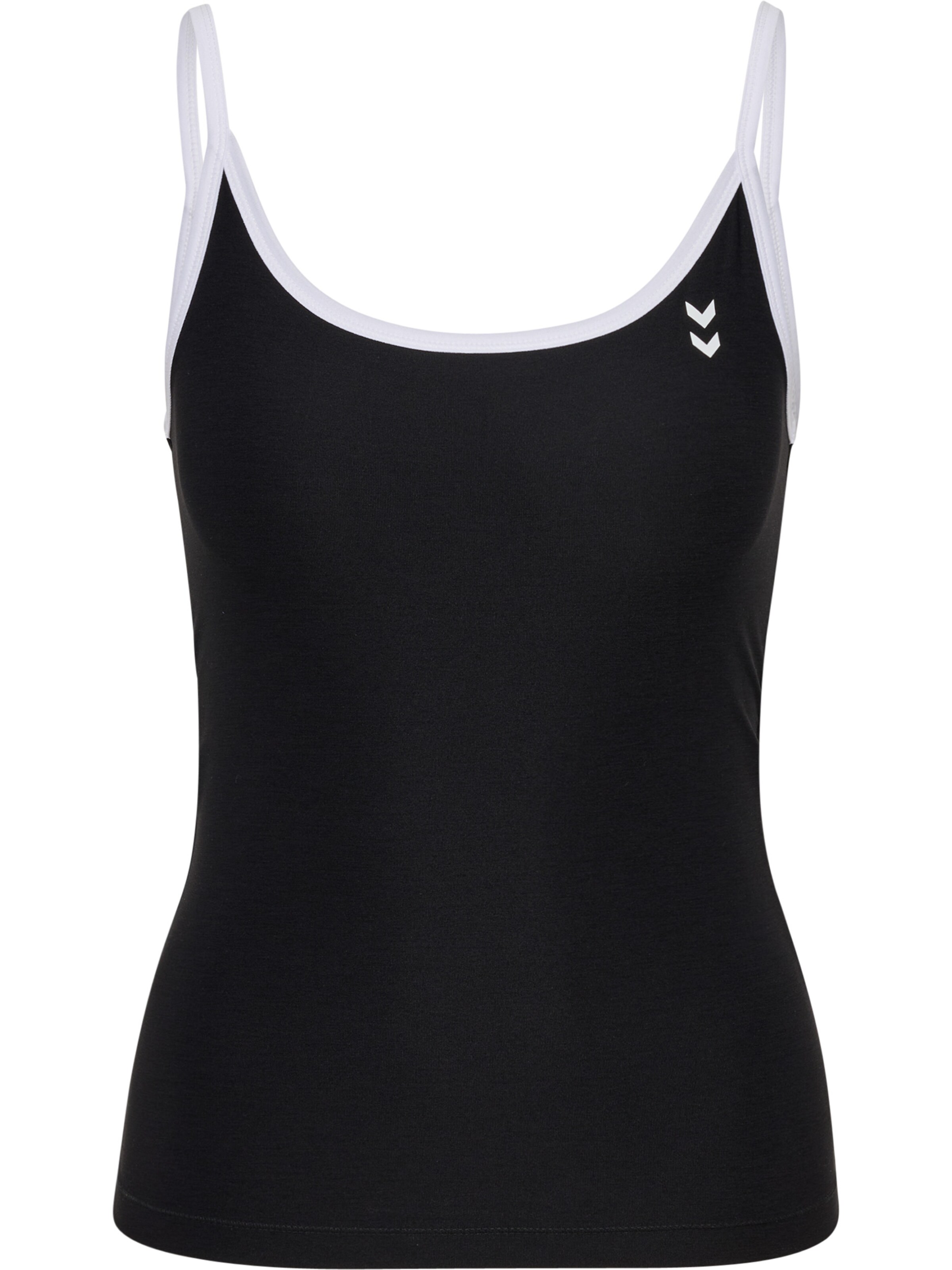Hummel Sports top in Black: front
