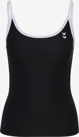 Hummel Sports top in Black: front