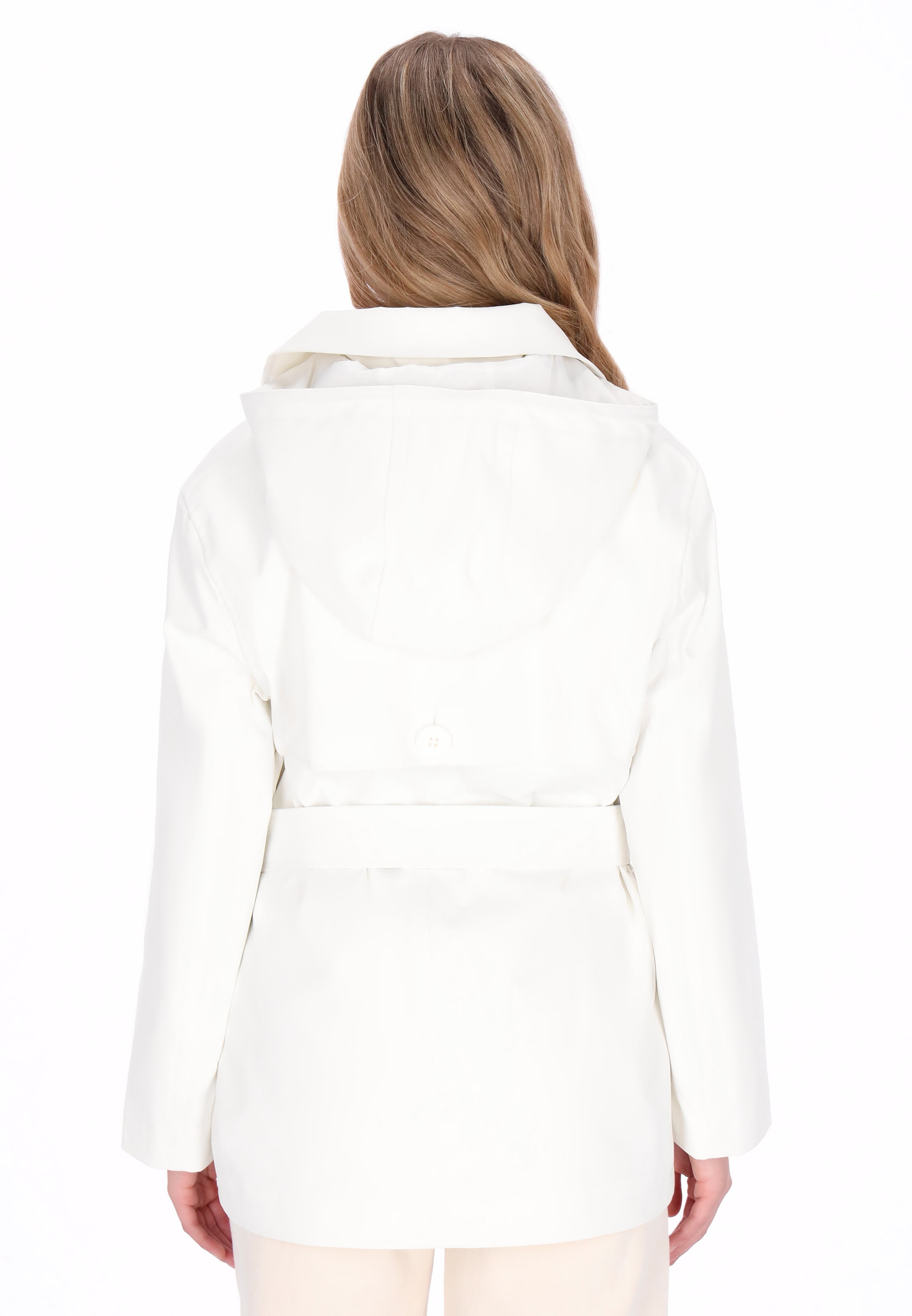 Schmuddelwedda Tussenmantel in Wit