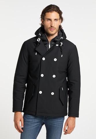 ICEBOUND - Chaqueta de invierno en negro: frente