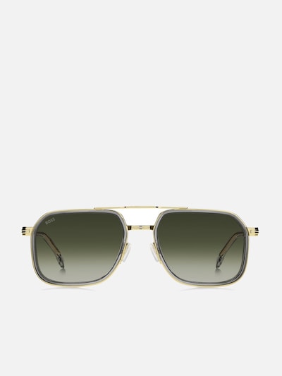 HUGO BOSS Zonnebril 'Hugo Boss BOSS 1724/S Grey gold 55/19/150 MAN Sunglasses' in 55 in de kleur Grijs, Productweergave