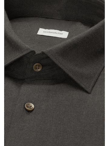 Coupe regular Chemise SEIDENSTICKER en gris