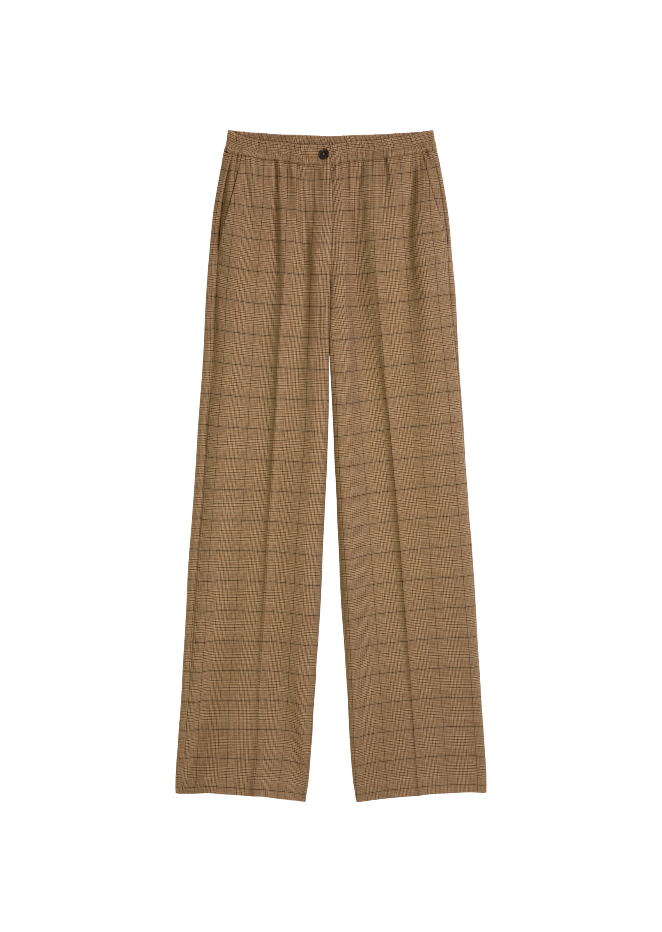 Marc O'Polo Loosefit Hose in Beige: Vorderseite