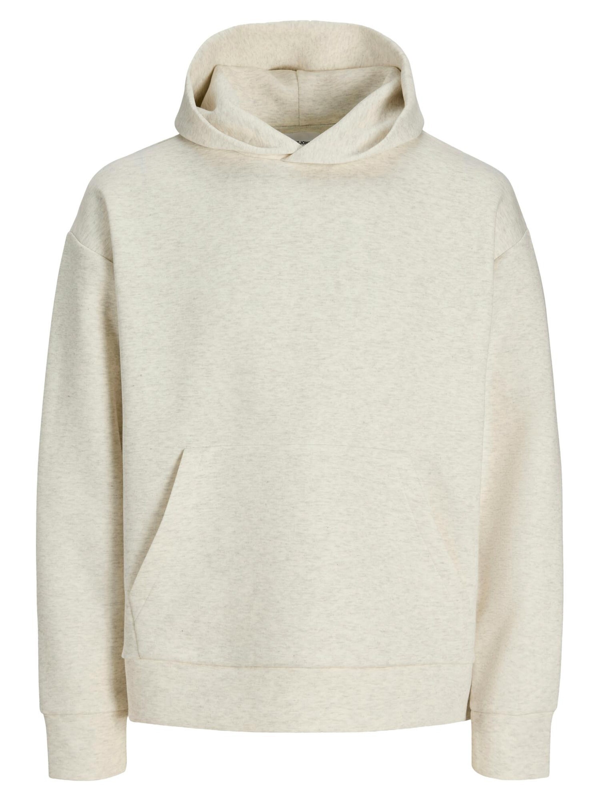 Felpa 'JJEBarron' di JACK & JONES in bianco: frontale