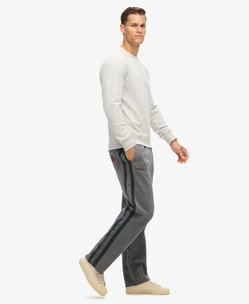 Superdry Loose fit Trousers 'Essential' in Grey