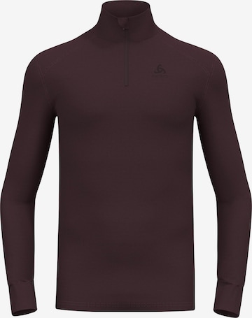 ODLO Base Layer 'ACTIVE WARM' in Rot: Vorderseite