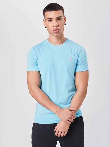 Polo Ralph Lauren Regular fit Shirt in Blauw: voorkant