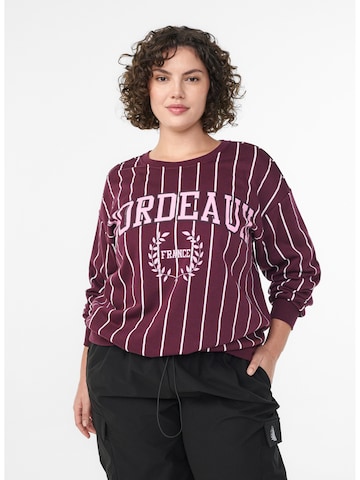 Active by Zizzi Свитшот в Красный: спереди