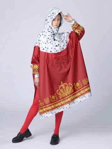 RAINQUEEN Funkční kabát – červená