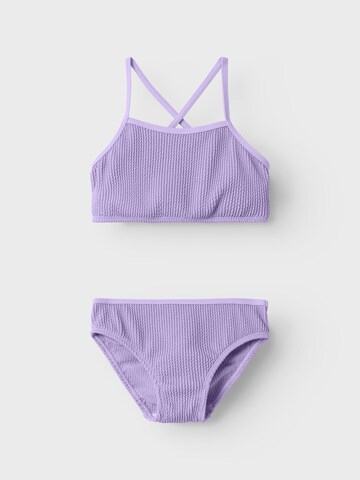 Bustier Bikini 'Zriba' NAME IT en violet