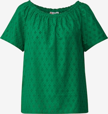 STREET ONE Blouse in Green: front