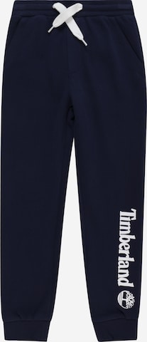 TIMBERLAND Tapered Trousers in Blue: front