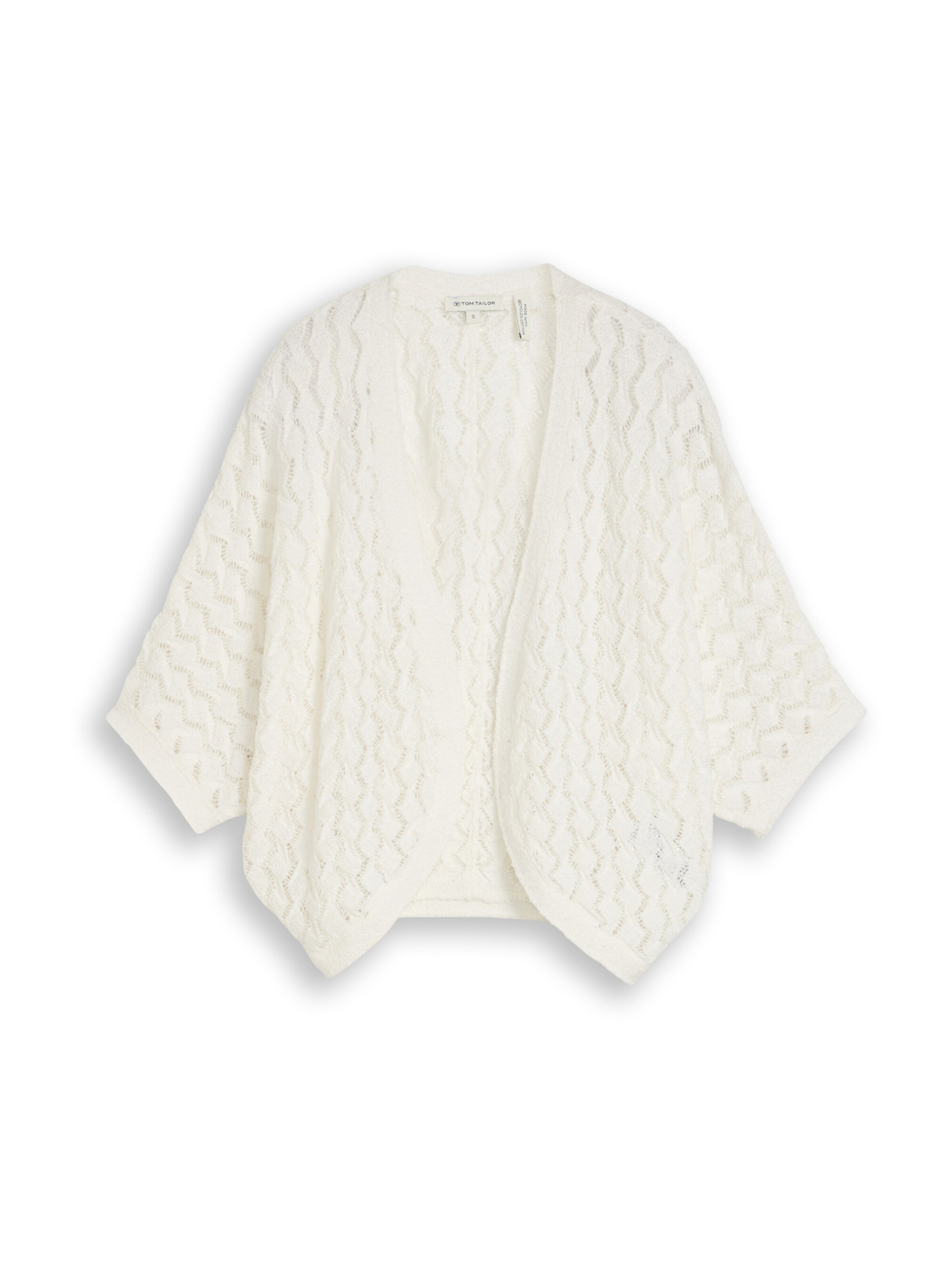 TOM TAILOR - Cárdigan en blanco: frente