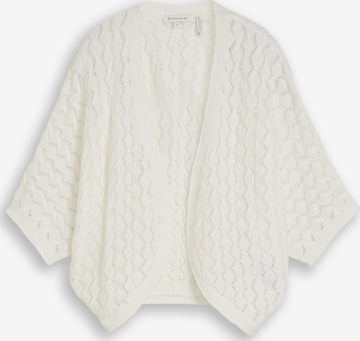 TOM TAILOR - Cárdigan en blanco: frente