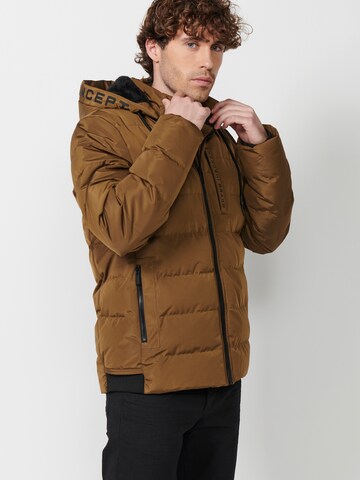 KOROSHI - Chaqueta de invierno en marrón