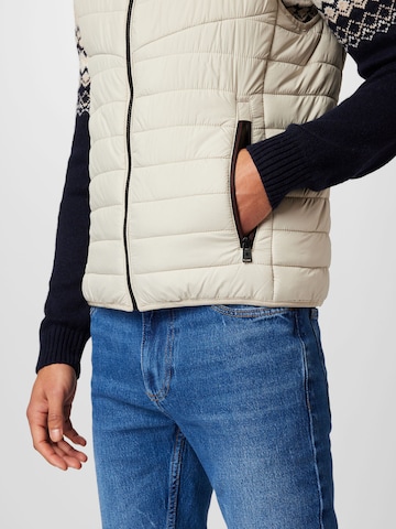 Gilet TOM TAILOR en beige