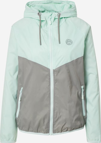 BIDI BADU Athletic Jacket 'Zohra' in Grey: front