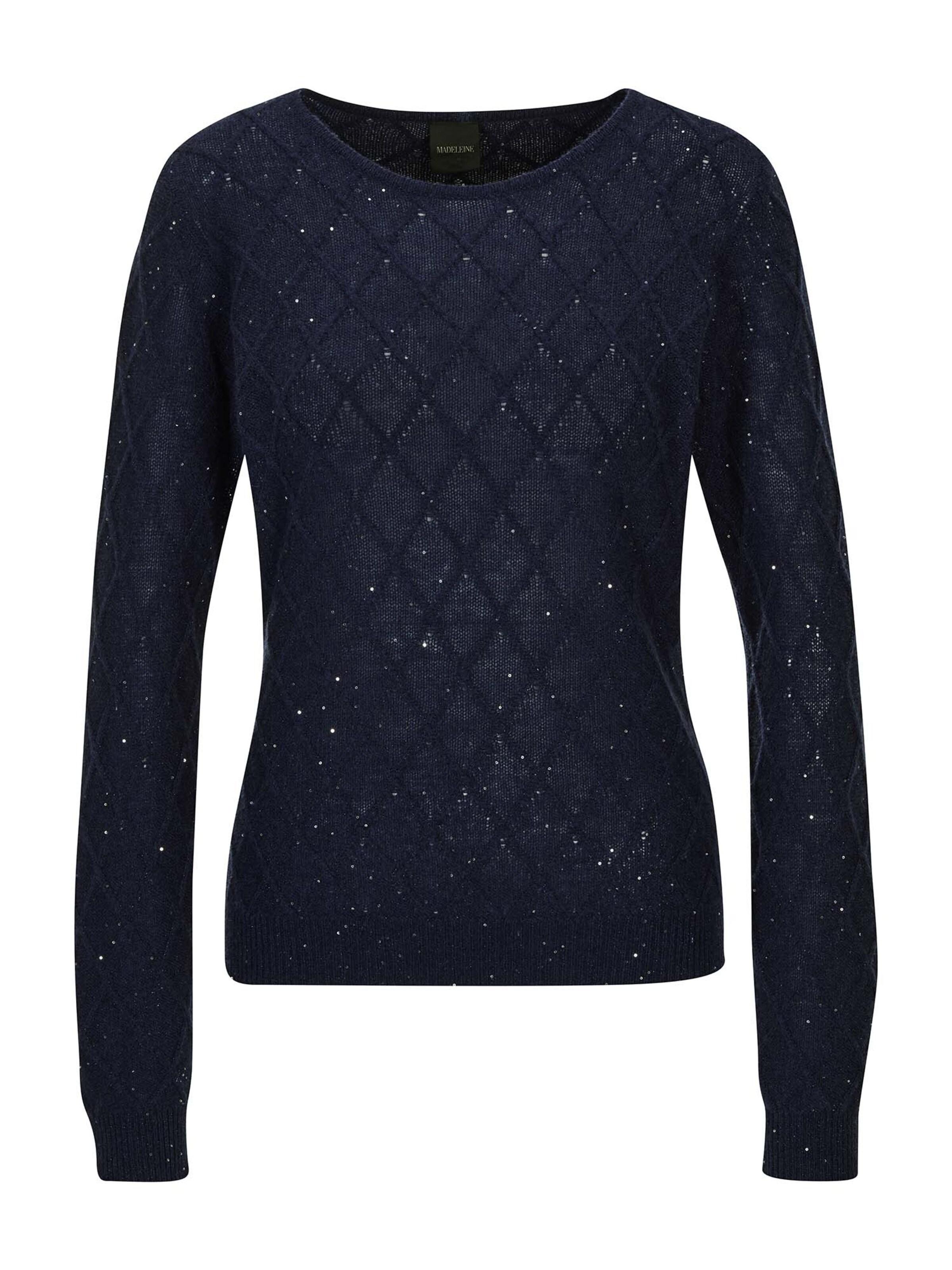 MADELEINE Sweater in Blue: front