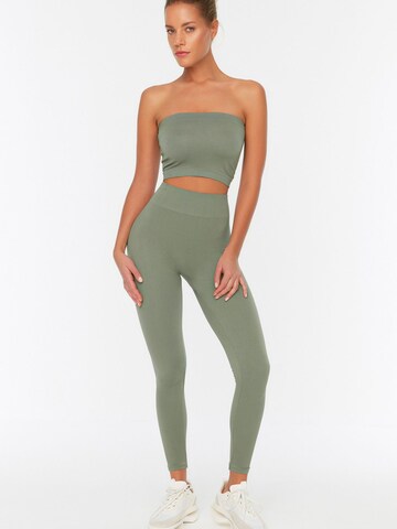 Skinny Pantalon de sport Trendyol en vert