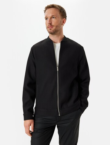 Koton Between-season jacket in Black: front