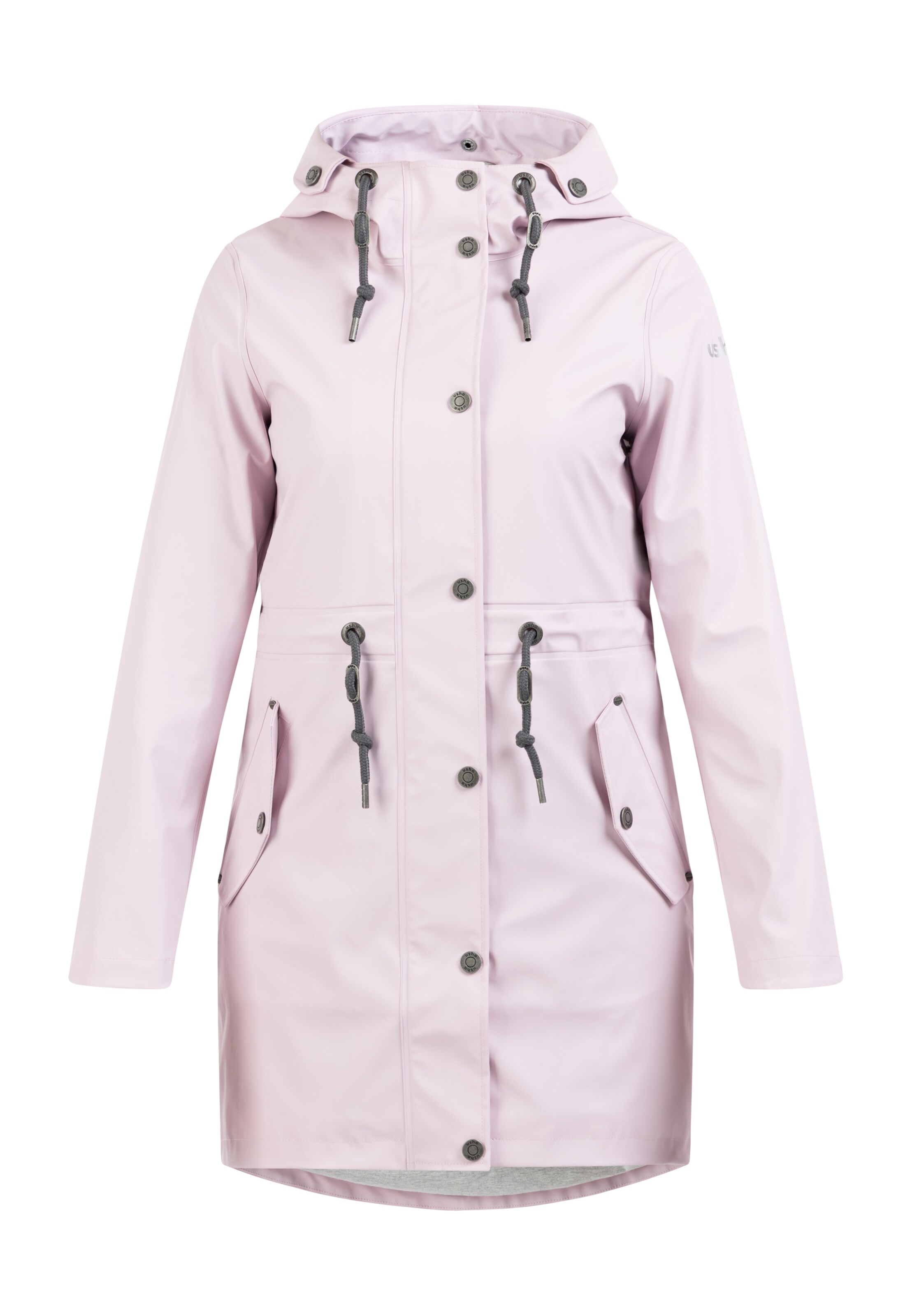 Manteau fonctionnel FELIPA en rose : devant